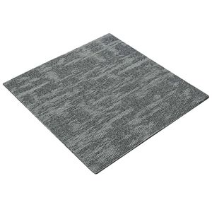 vidaXL Płytka dywanowa Szary kamień 50 x 50 cm 20 szt. PP i bitum