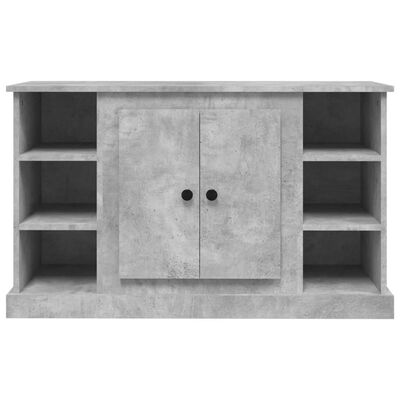vidaXL Szafka, szarość betonu, 100x35,5x60 cm, materiał drewnopochodny