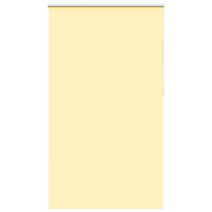 vidaXL Roleta zaciemniająca Ż&oacute;łta 125x210 cm Szerokość tkaniny 121,6cm