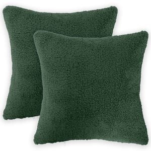 vidaXL Poszewka na poduszkę 2 pcs HEERLEN Ciemnozielony 30 x 30 cm