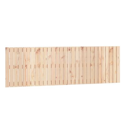vidaXL Wezgłowie łóżka, 185x3x60 cm, lite drewno sosnowe