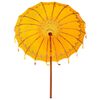 vidaXL Baliński Parasol Ż&oacute;łty 185 x 185 x 260 cm