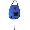 vidaXL Prysznic turystyczny, niebieski, 20 L, PVC