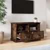 vidaXL Szafka pod TV, przydymiony dąb, 80x35x50 cm
