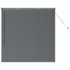 vidaXL Żaluzje weneckie ciemnoszary 130 x 135 cm Aluminium