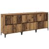 vidaXL Komody 3 szt. Stare drewno 60 x 35 x 70 cm Drewno inżynieryjne