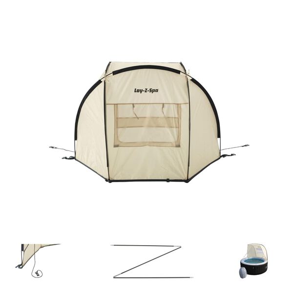 Bestway Zadaszenie do basenu spa Lay-Z-Spa, 183x94x109 cm