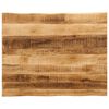 vidaXL Blat stołu z naturalną krawędzią, 110x80x3,8 cm, drewno mango