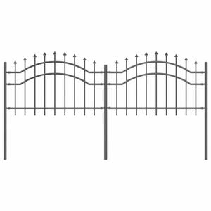 vidaXL Ogrodzenie Ogrodowe Woerden Biały 240 x 140 cm