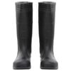 vidaXL Kalosze, czarne, rozmiar 46, PVC