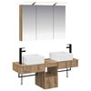 vidaXL Zestaw Szafek Łazienkowych 4 pcs Dąb artisan 100 x 14,5 x 70 cm