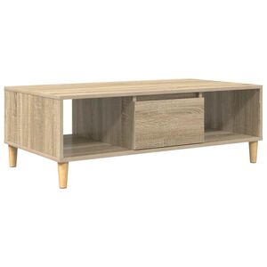vidaXL Stolik kawowy Dąb Sonoma 102 x 55 x 35 cm