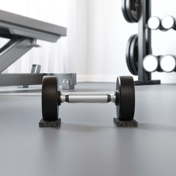 vidaXL Rolka Gumowa Czarny Guma