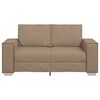 vidaXL Sofa Cappuccino 160 x 80 x 84 cm tkanina
