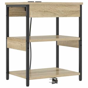 vidaXL Szafka Nocna Dąb Sonoma 41 x 31 x 51 cm Drewno inżynieryjne