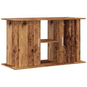 vidaXL Szafka pod akwarium, stare drewno, 101x41x58 cm