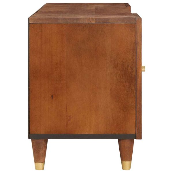 vidaXL Szafki i regały na media z szufladą Brązowy 105 x 33.5 x 46 cm