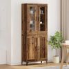 vidaXL Highboard Stare drewno 69,5 x 34 x 180 cm
