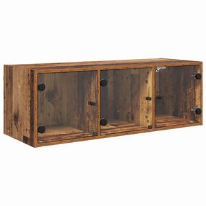 vidaXL Szafka ścienna Stare drewno 102 x 37 x 35 cm