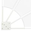 vidaXL Ekran Prywatności Balkonowej Biały 210 x 210 cm Poliester