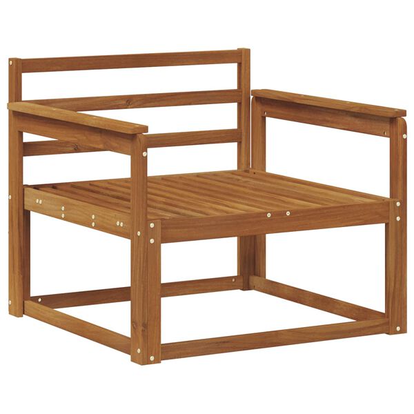 vidaXL Środkowa sofa ogrodowa Lite Drewno Akacji Naturalny