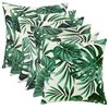 vidaXL Poszewka na poduszkę 6 pcs HEERLEN motyw liści 30 x 30 cm