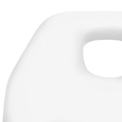 vidaXL Stół do masażu, biały, 180x62x(86,5-118) cm