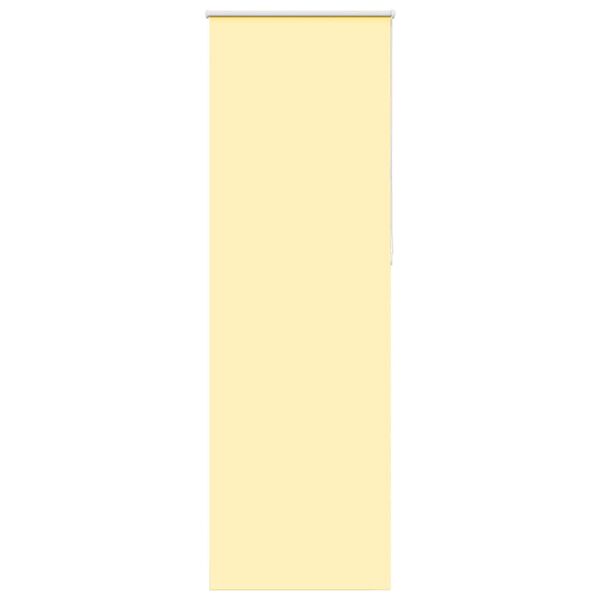 vidaXL Roleta zaciemniająca Ż&oacute;łta 65x210 cm Szerokość tkaniny 60,7 cm