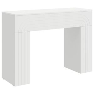 vidaXL Stolik kawowy Biały 102 x 35 x 75 cm Drewno inżynieryjne