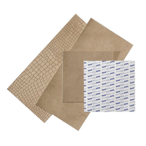 WallArt Skórzane panele ścienne Borret, piaskowy beż, 32 szt.