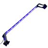 vidaXL Lampa LED do akwarium, z zaciskami, 75-90 cm, niebiesko-biała