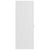 vidaXL Szafka łazienkowa, biała, wysoki połysk, 30x30x80 cm