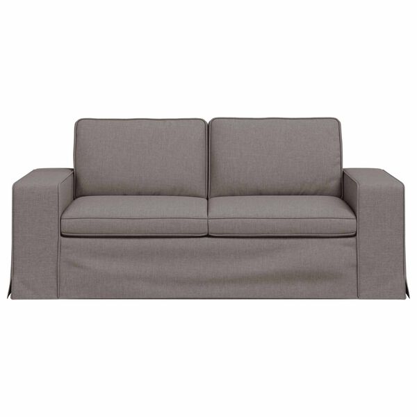 vidaXL Sofa Ciemnoszary