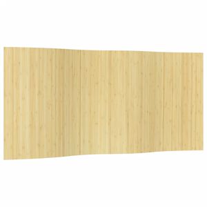 vidaXL Parawan,&nbsp;jasny naturalny, szerokość 400 cm, wysokość 165 cm,&nbsp;bambusowy