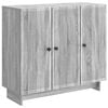 vidaXL Bufet Szary Sonoma 89 x 34,5 x 80 cm Drewno inżynieryjne