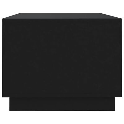 vidaXL Stolik kawowy, czarny, 102x55x43 cm, płyta wiórowa