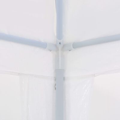 vidaXL Namiot imprezowy, 3 x 9 m, PE, biały