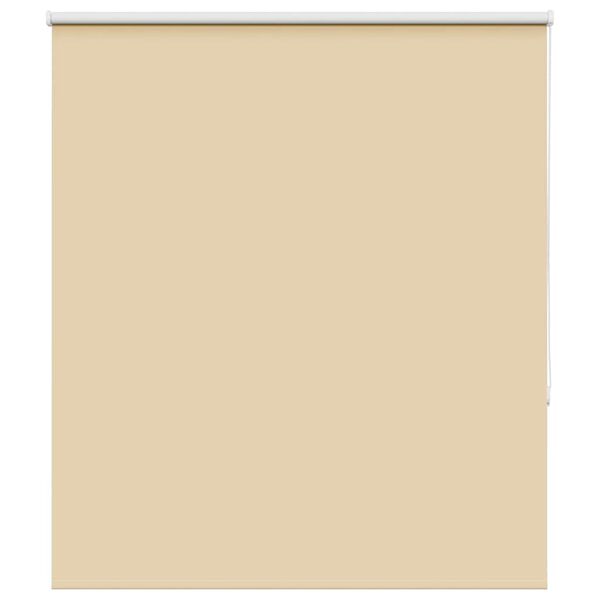 vidaXL Roleta zaciemniająca beżowa 120x150cm Szerokość tkaniny 116,6cm