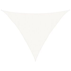 vidaXL Żagiel przeciwsłoneczny, 160 g/m&sup2;, biały, 4x4x5,8 m, HDPE