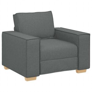 vidaXL Sofa Fotel Ciemnoszary 100x78x84 cm Tkanina