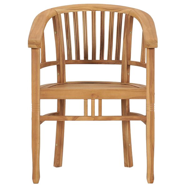 vidaXL 5-częściowy zestaw mebli ogrodowych, lite drewno tekowe