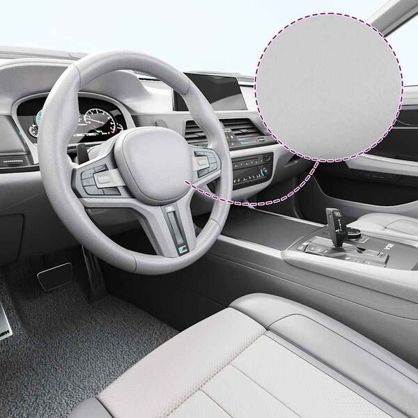 vidaXL Folia samochodowa, matowa srebrna, 100x150 cm