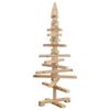 vidaXL | Drewniana choinka | naturalne 90 cm Lite drewno sosnowe