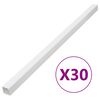 vidaXL Kanał elektroinstalacyjny, 40x25 mm, 30 m, PVC