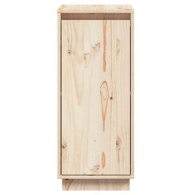 vidaXL Szafka, 31,5 x 34 x 75 cm, lite drewno sosnowe