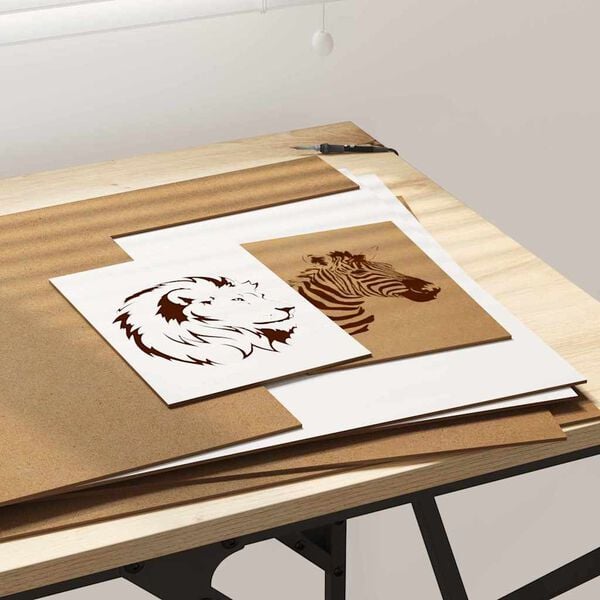 vidaXL Panele dekoracyjne 50 pcs Biały 40 x 60 x 0.27 cm