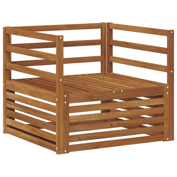 vidaXL 2 Sztuka Sofa z podłokietnikami Naturalny