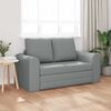 vidaXL Sofa Bed 60cm Jasnoszary tkanina