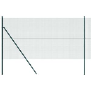 vidaXL Ogrodzenie z spawanej siatki do mocowania w ziemi 10 x 1,2 m