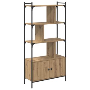 vidaXL P&oacute;łka na książki 6 poziomy 76,5 x 30 x 154,5 cm